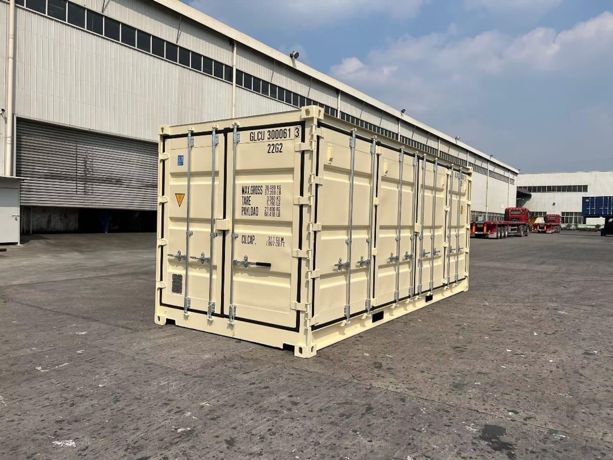 Shipping containers delivered to 100 Mile House, BC