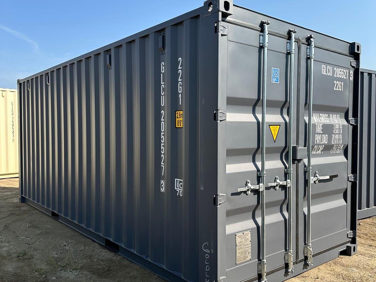 Shipping containers delivered to Chetwynd, BC