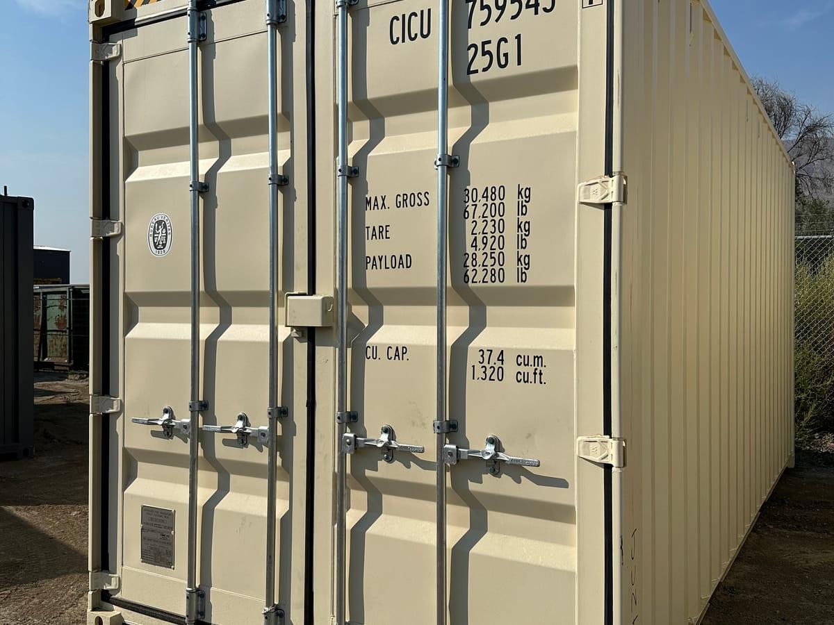 Shipping containers delivered to Creston, BC