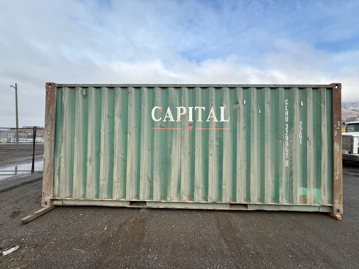 Shipping containers delivered to Forest Grove, BC