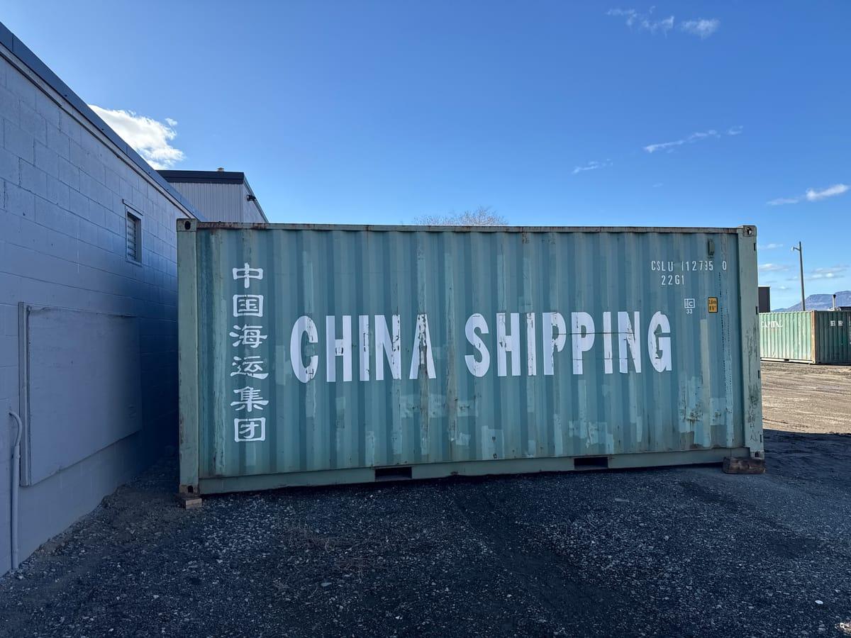 Shipping containers delivered to Fort Nelson, BC