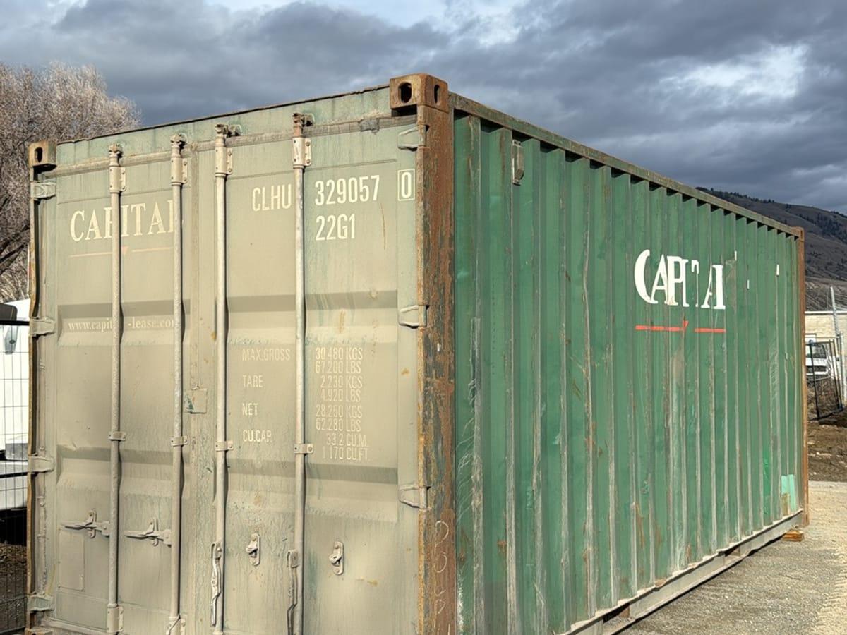 Shipping containers delivered to Fort St. John, BC