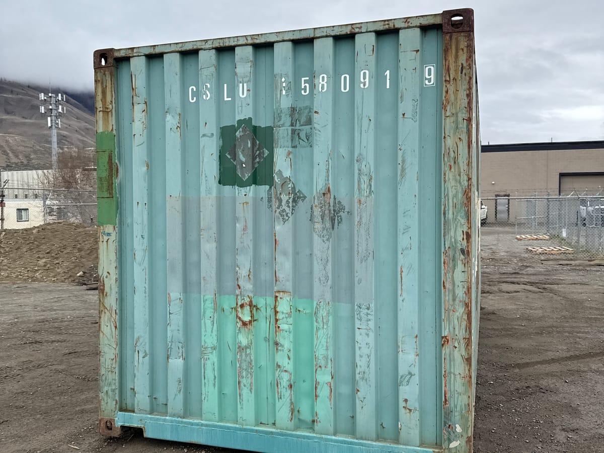 Shipping containers delivered to Granisle, BC