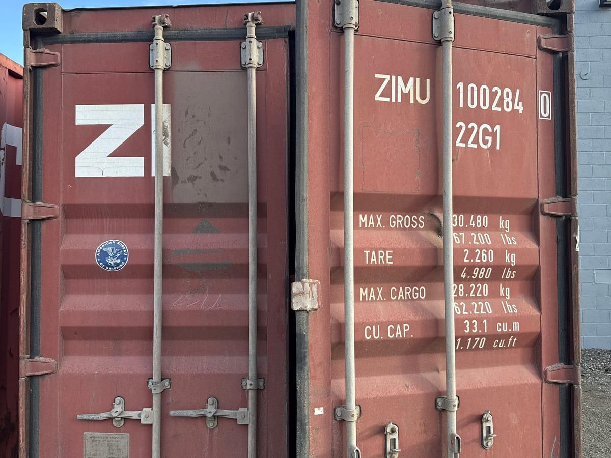 Shipping containers delivered to Hedley, BC