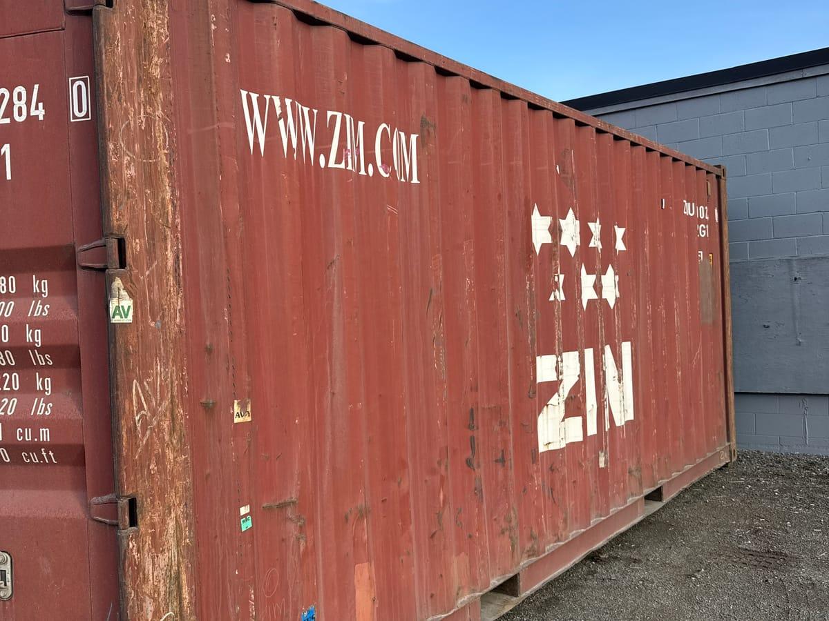 Shipping containers delivered to Horsefly, BC