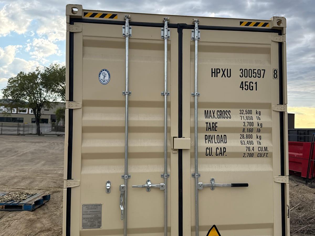 Shipping containers delivered to Lake Country, BC