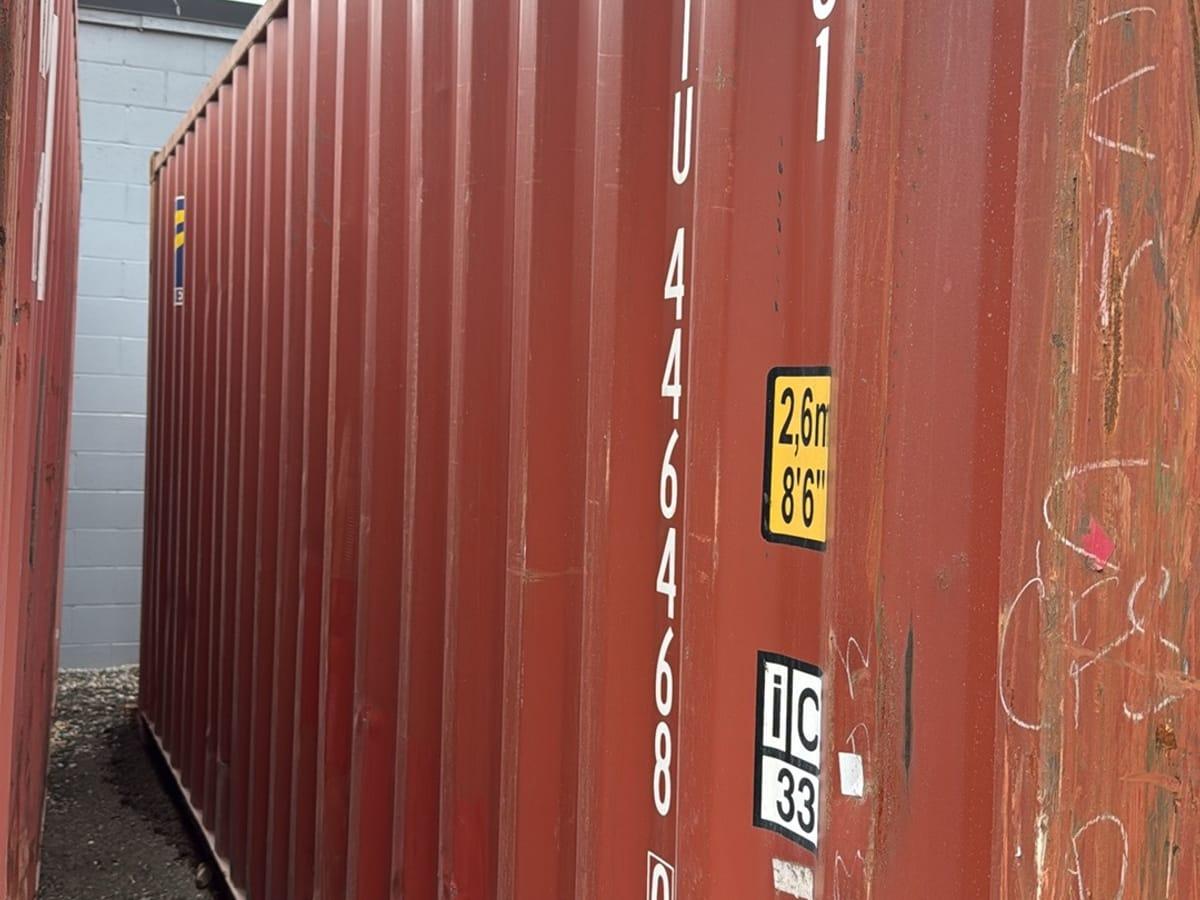 Shipping containers delivered to Mackenzie, BC
