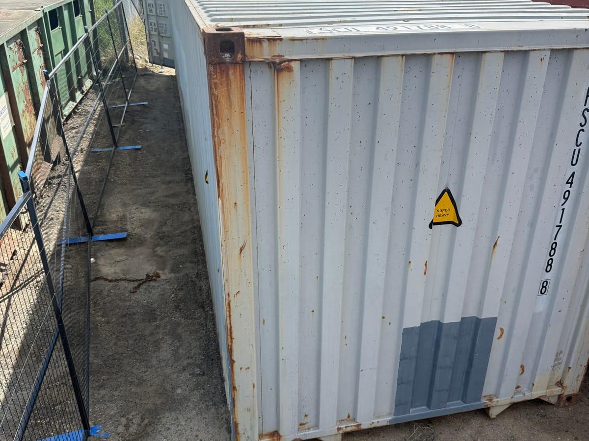 Shipping containers delivered to Merritt, BC