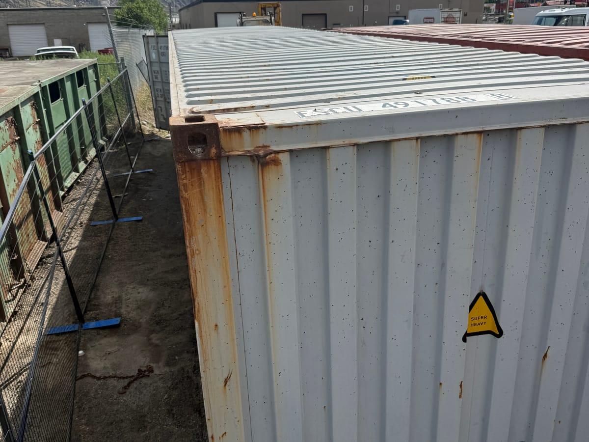 Shipping containers delivered to Nelson, BC
