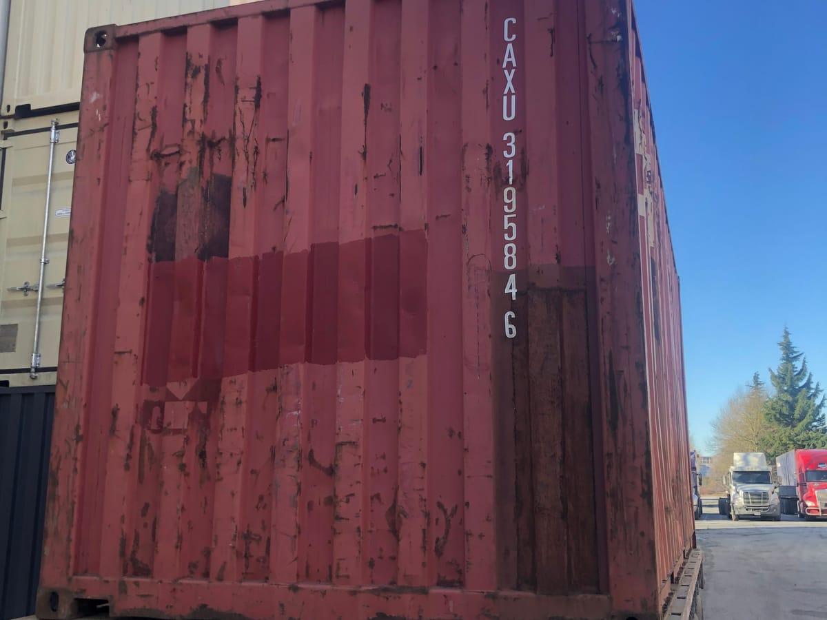 Shipping containers delivered to Revelstoke, BC