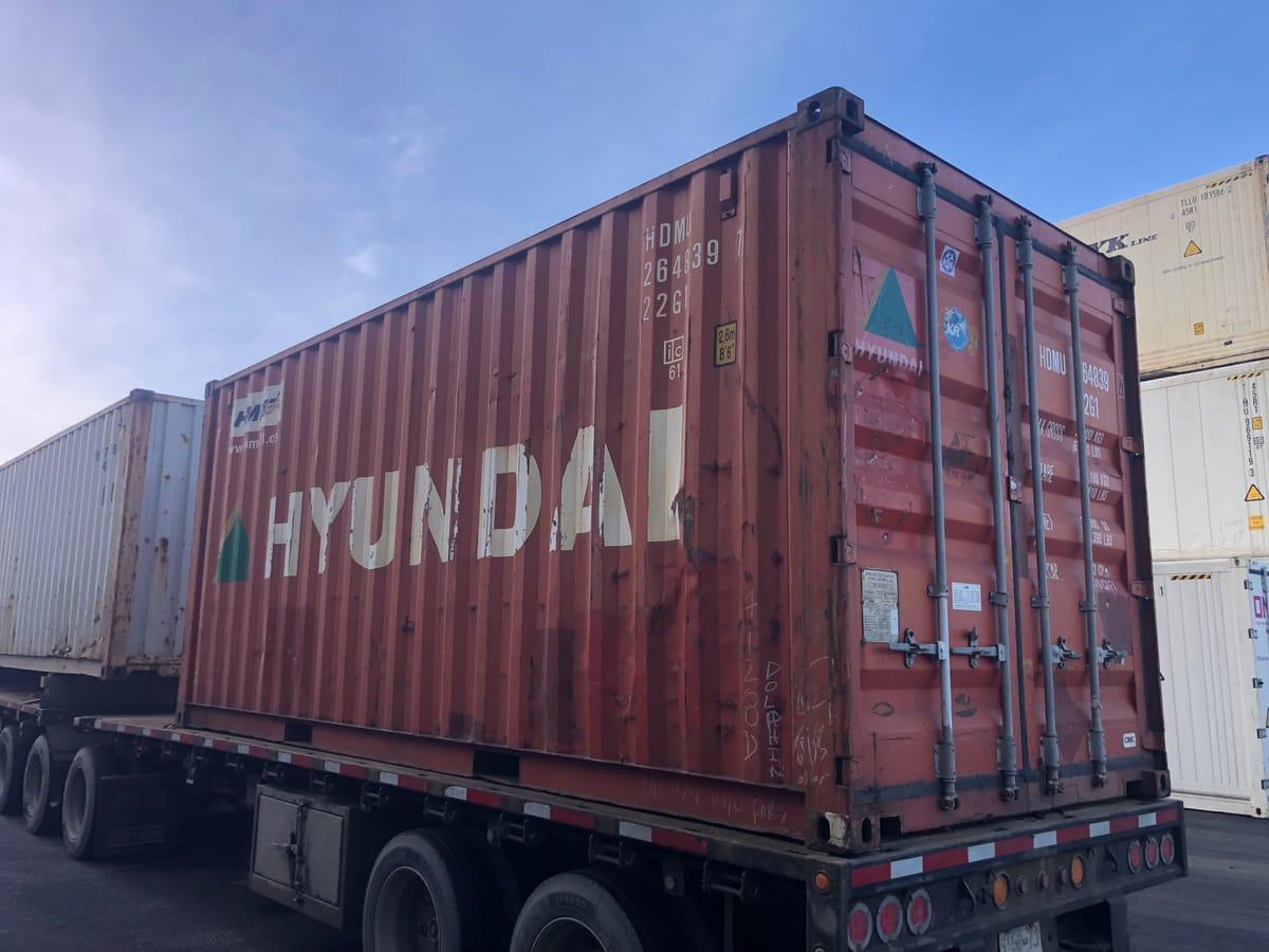 Shipping containers delivered to Smithers, BC