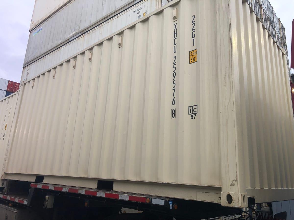 Shipping containers delivered to Sparwood, BC