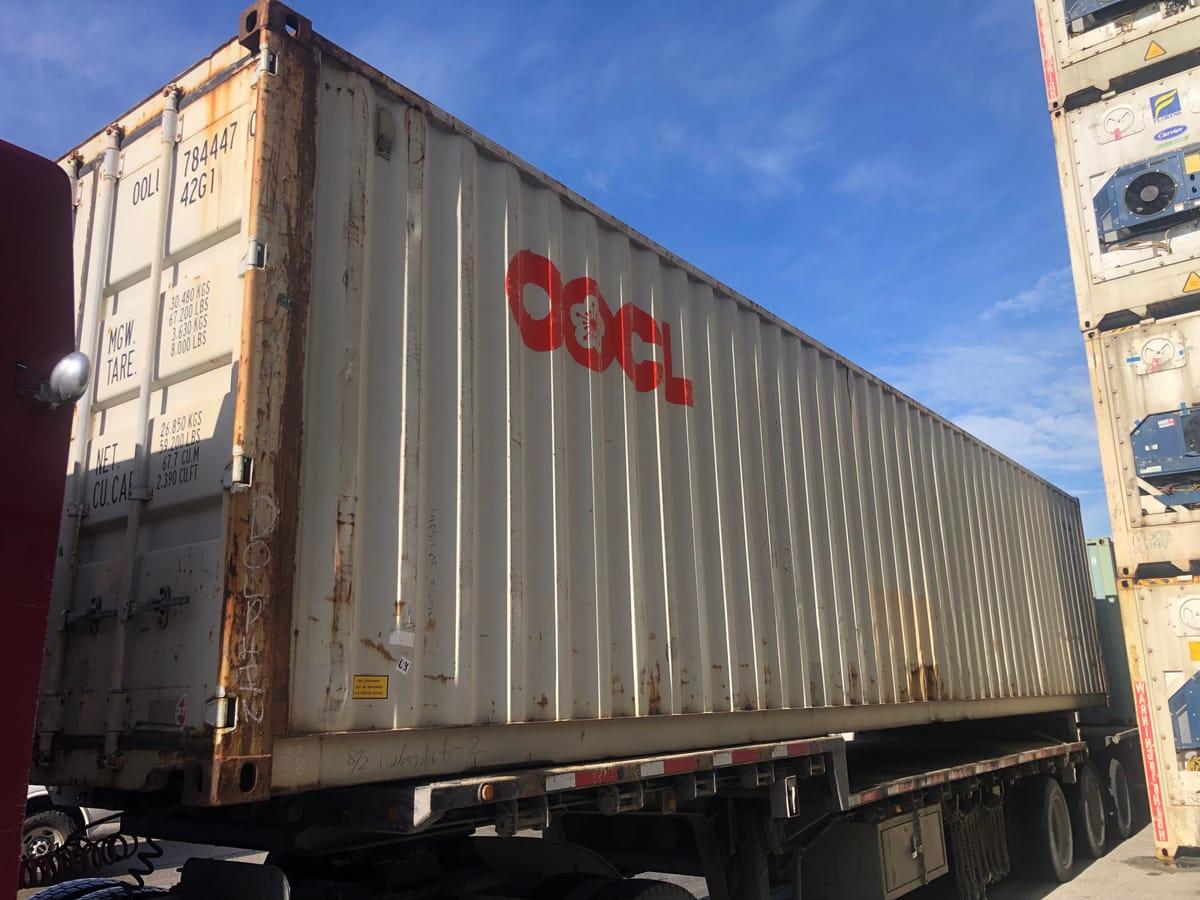 Shipping containers delivered to Summerland, BC