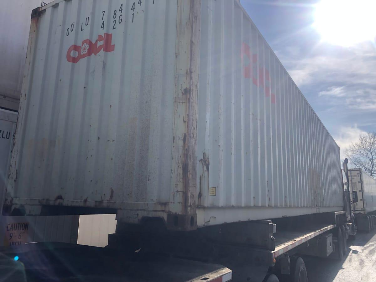 Shipping containers delivered to Tatla Lake, BC