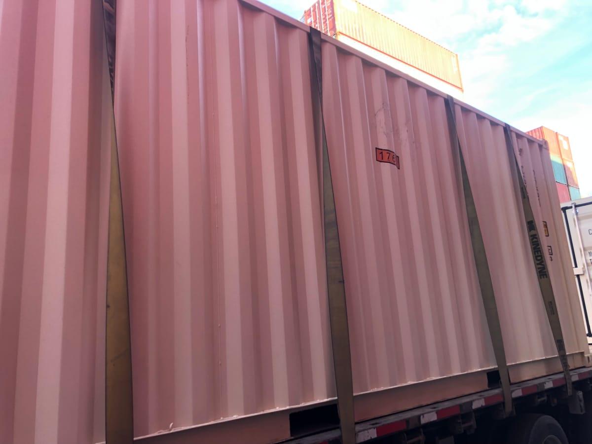 Shipping containers delivered to Vernon, BC