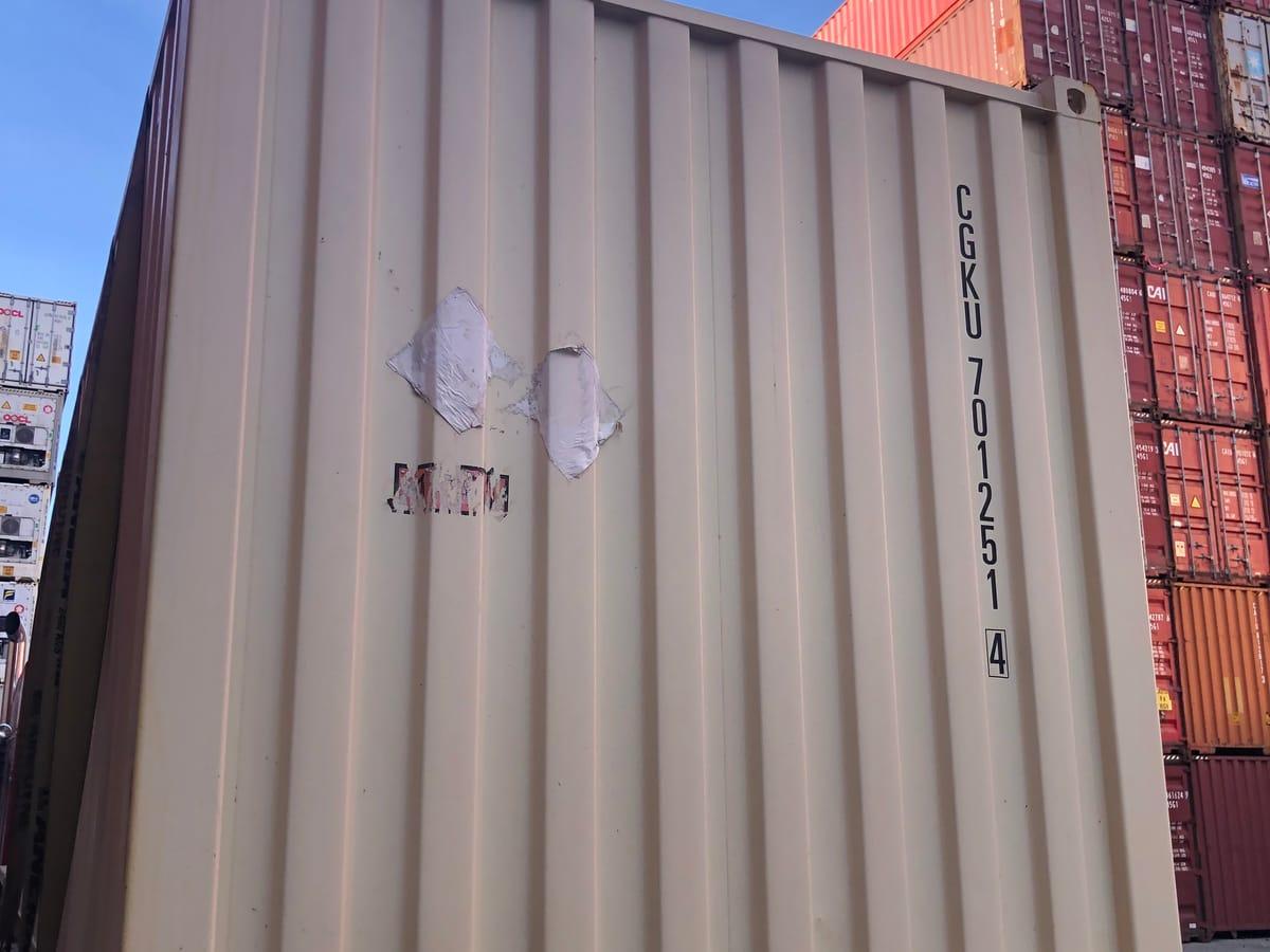 Shipping containers delivered to Wells, BC