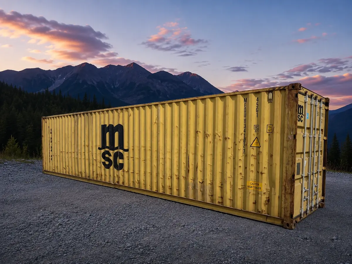 40' Used High Cube
