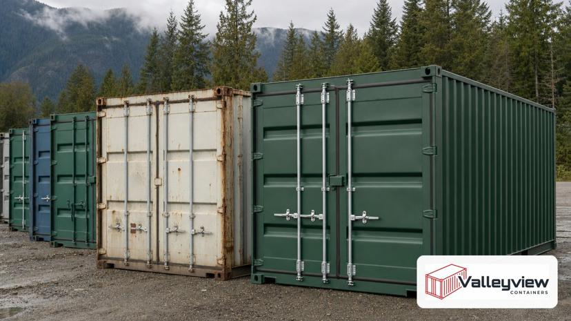 Container Condition Grades in BC: New vs Used