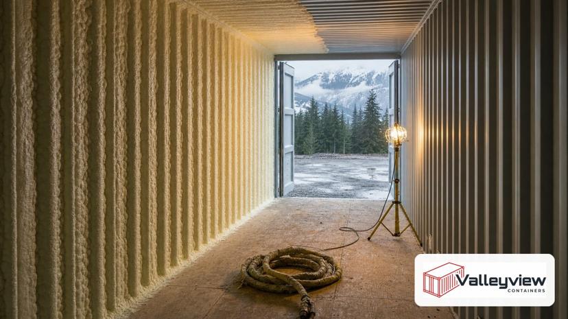 How to Insulate a Shipping Container in BC