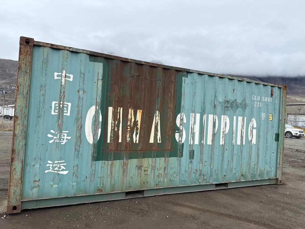 Shipping containers delivered to Grand Forks, BC