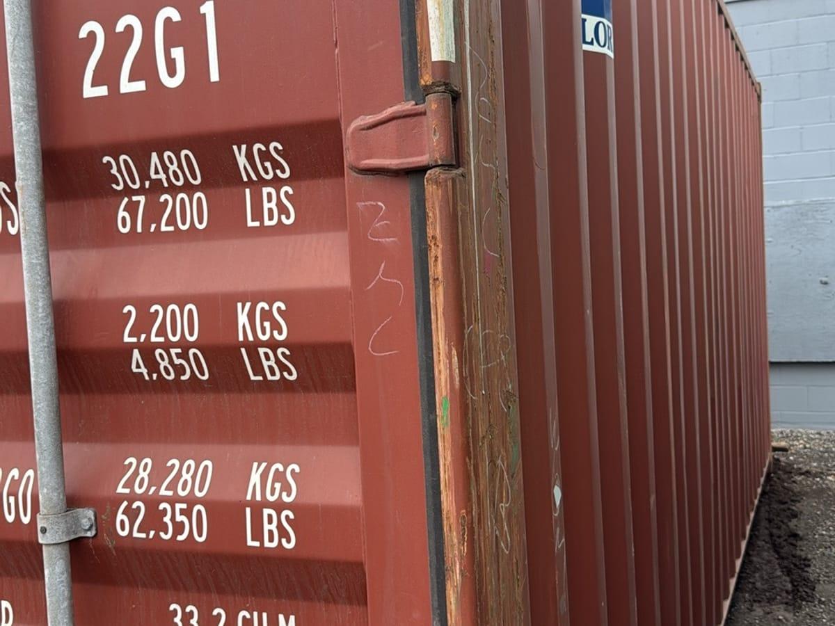 Shipping containers delivered to Lytton, BC