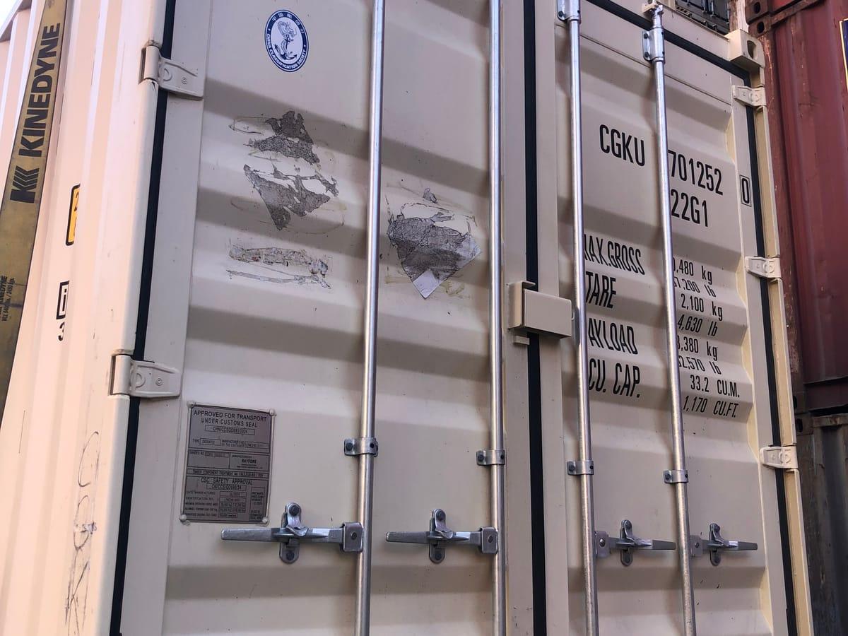 Shipping containers delivered to West Kelowna, BC