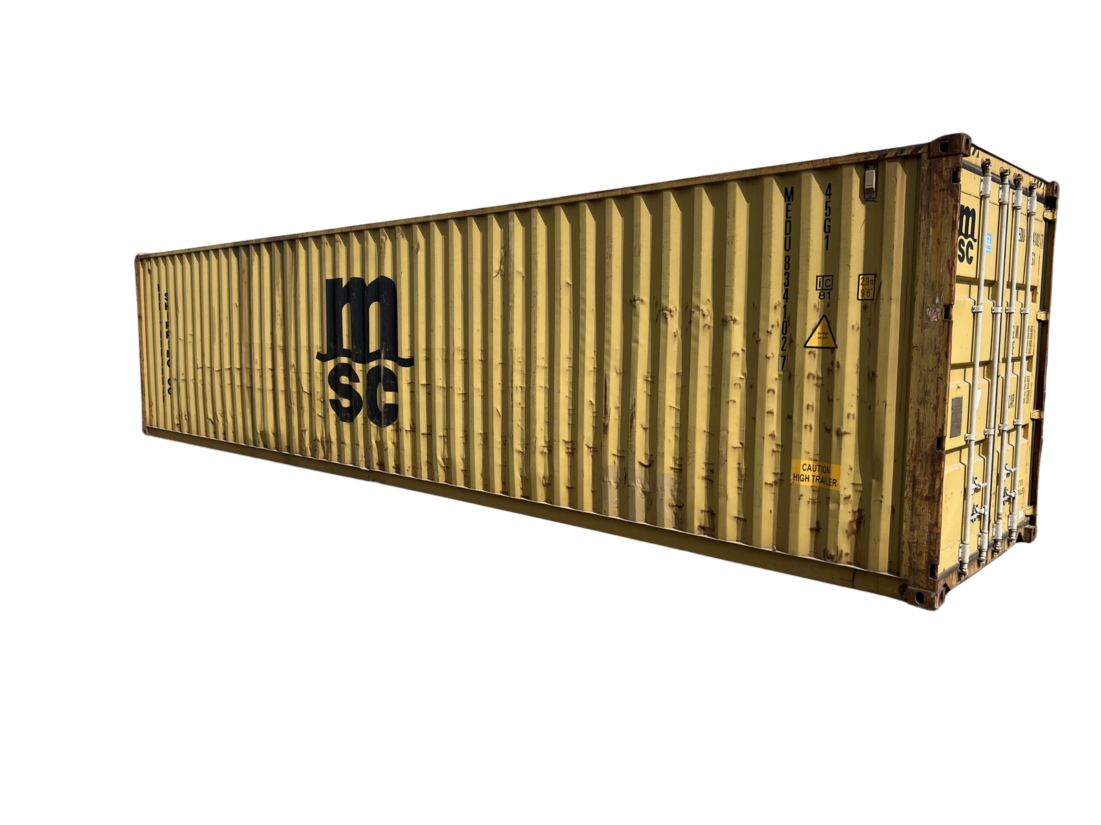 40' Used High Cube